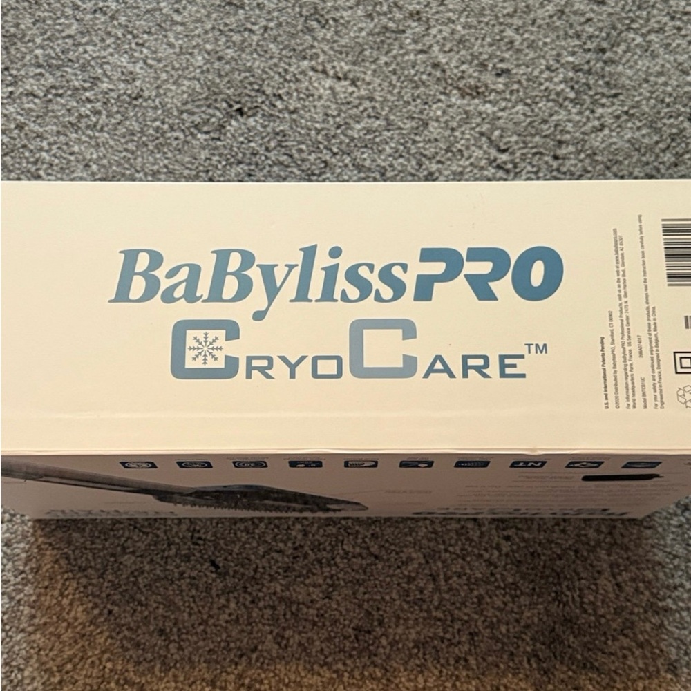 BaByliss PRO CryoCare Skincare Tool - White and Blue